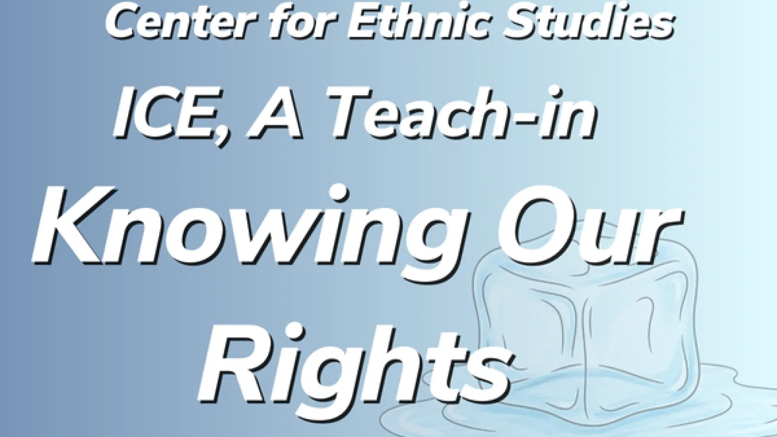 CES SP26 Teach-in 